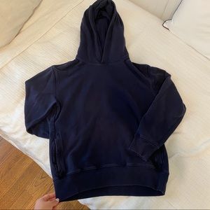 Navy J.Crew hoodie with pockets